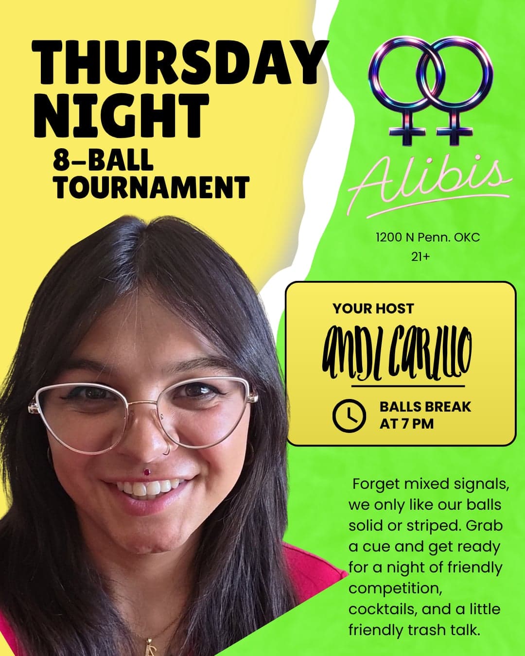 8 Ball Tournament with Andi